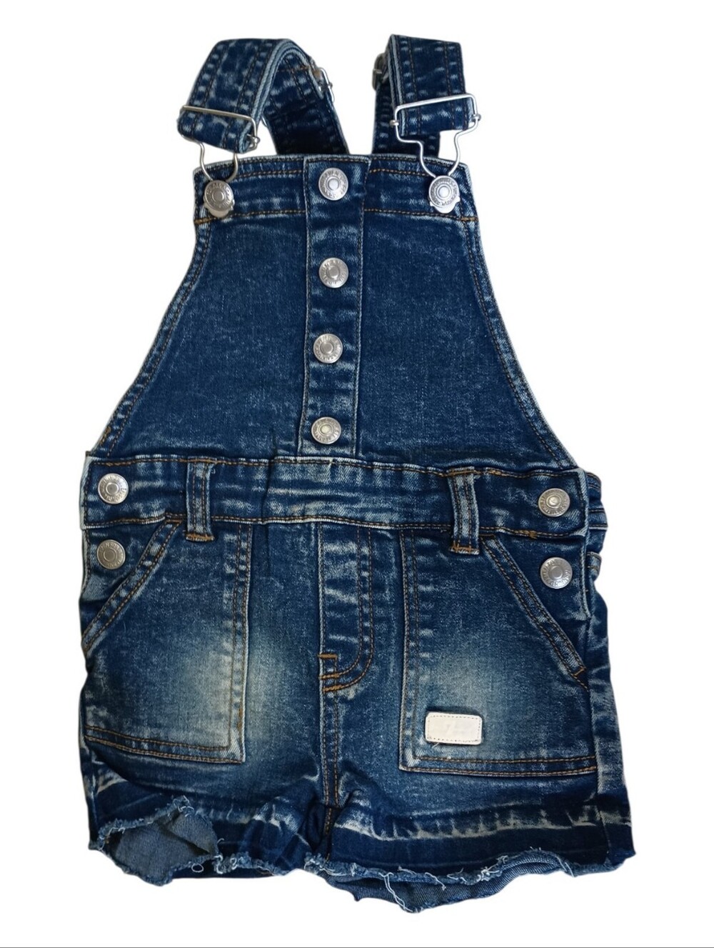 7 For All Mankind Baby Bib Overalls